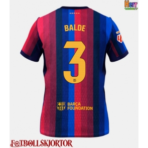 Barcelona Alejandro Balde #3 Hemmatröja 2026-27 Kortärmad